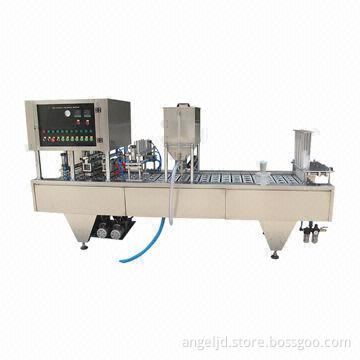 Cup Filling Machine, Simple Operation, PLC Control and Stable Performance